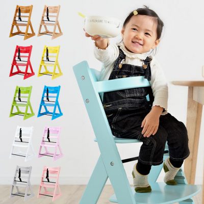木製 人気 ベビーチェアー 赤ちゃん椅子 子ども用椅子 グレー ベビーチェア ベビーチェアー キッズチェア キッズチェアー 木製 木製チェアー 椅子 子供用 おしゃれ ハイチェア 子供椅子 Baby chair(ベビーチェア) 11色対応