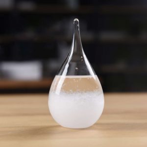 ストームグラス テンポドロップ ガラス天気予報ボトル ストーム瓶 Tempo Drop Large 気象予報 結晶観察器 しずく型 水滴状 インテリア 雑貨 置物 オブジェ 飾り