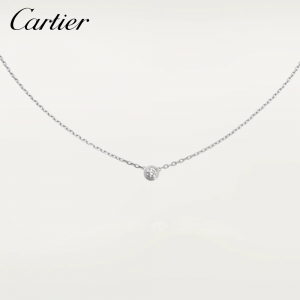 CARTIER カルティエ DIAMANTS LÉGERS NECKLACE SM ディアマン レジェ ネックレスホワイトゴールド B7215900