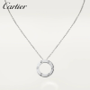 CARTIER カルティエ LOVE ネックレス ダイヤモンド3個 ホワイトゴールド B7014600