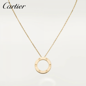 CARTIER カルティエ LOVE ネックレス ピンクゴールド B7014400