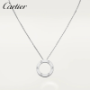 CARTIER カルティエ LOVE ネックレス ホワイトゴールド B7014300