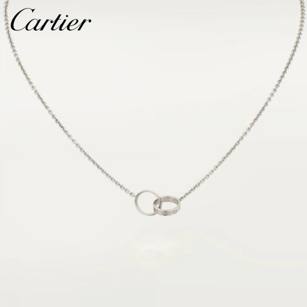 CARTIER カルティエ LOVE ネックレス ホワイトゴールド B7212500