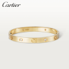 CARTIER カルティエ LOVE ブレスレット ダイヤモンド4個 イエローゴールド B6035917