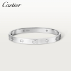 CARTIER カルティエ LOVE ブレスレット ダイヤモンド4個 ホワイトゴールド B6035817