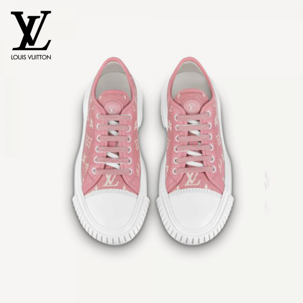 LOUIS VUITTON 1A9S0T 2022SS 新作 LVスクァッド・ライン スニーカー