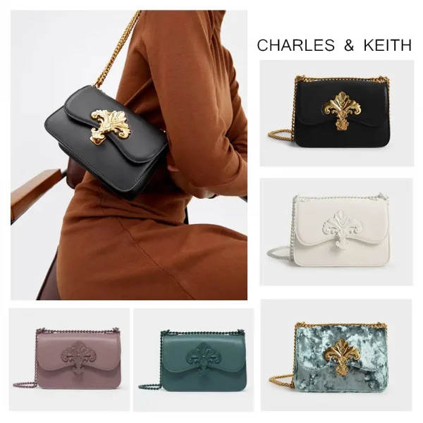 CharlesKeith-Meriah-Chain-Strap-Crossbody-Bag-バッグ