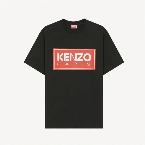 KENZO-PARIS-T-SHIRTケンゾー-ロゴ-コットン-Tシャツ半袖-1-600x600