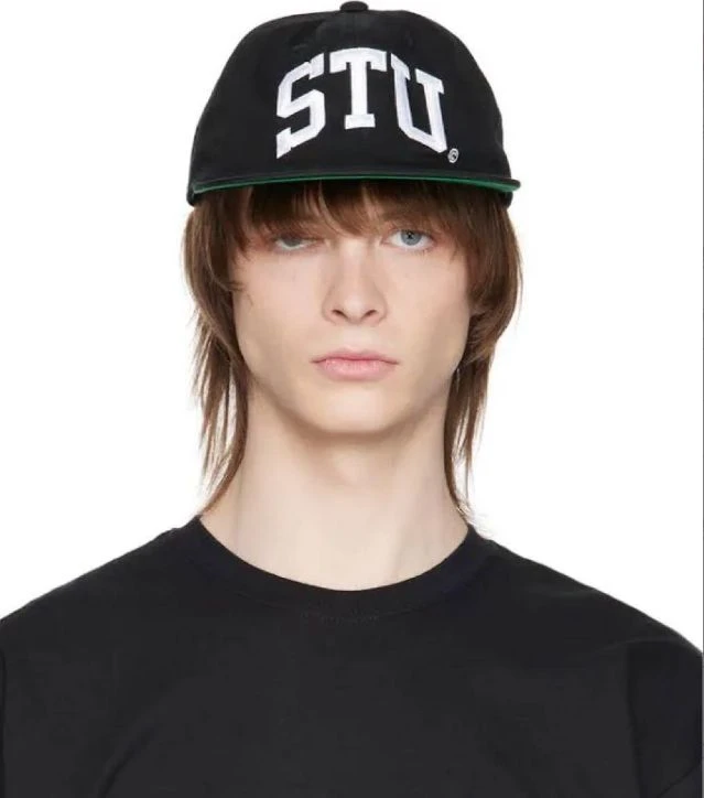 Stussy Cap MID-DEPTH STU ARCH STRAPBACK