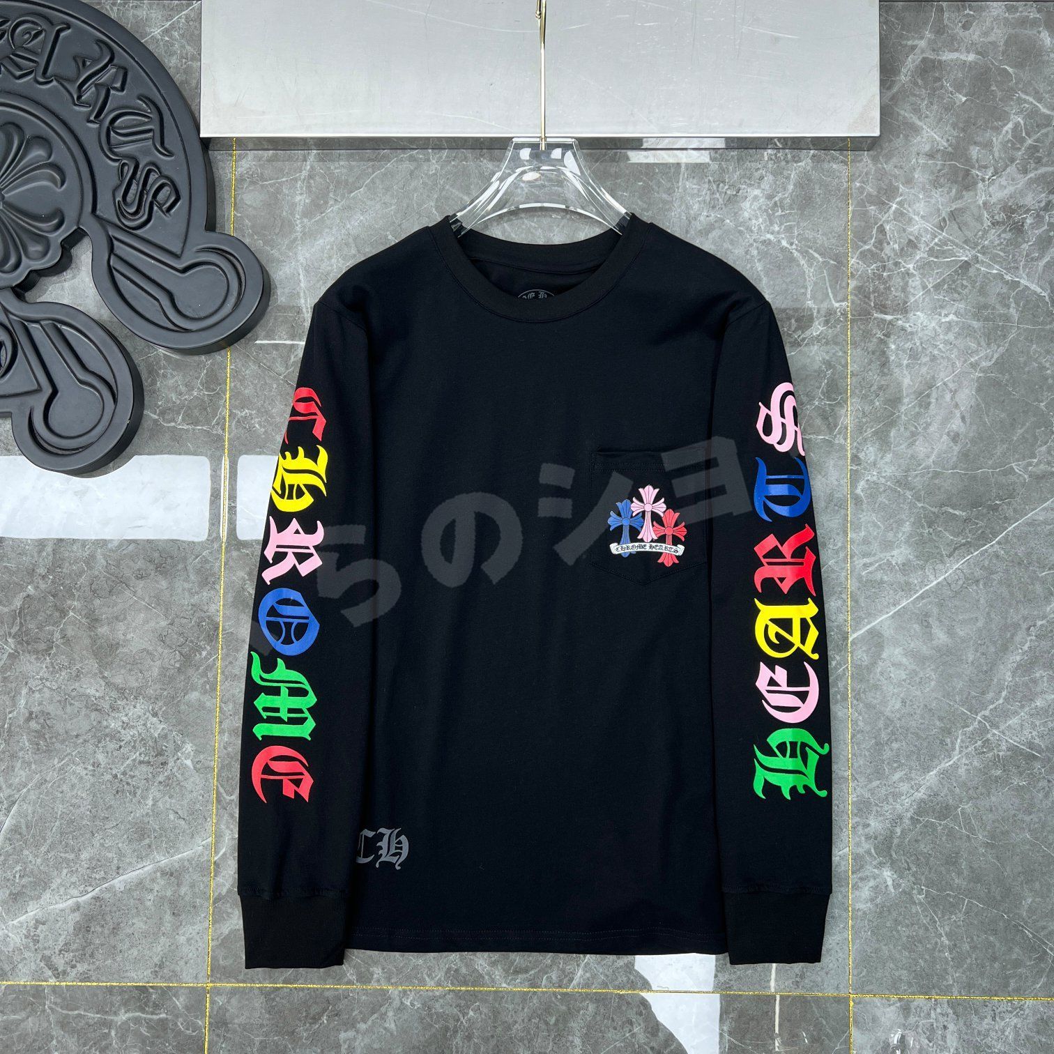CHROME HEARTS クロムハーツ ロンT Cプラス メダリオン ブラック Chrome Hearts - 新品 サイト内最安値 chromehearts クロムハーツ ロン